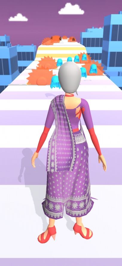 发高长高跟鞋挑战1