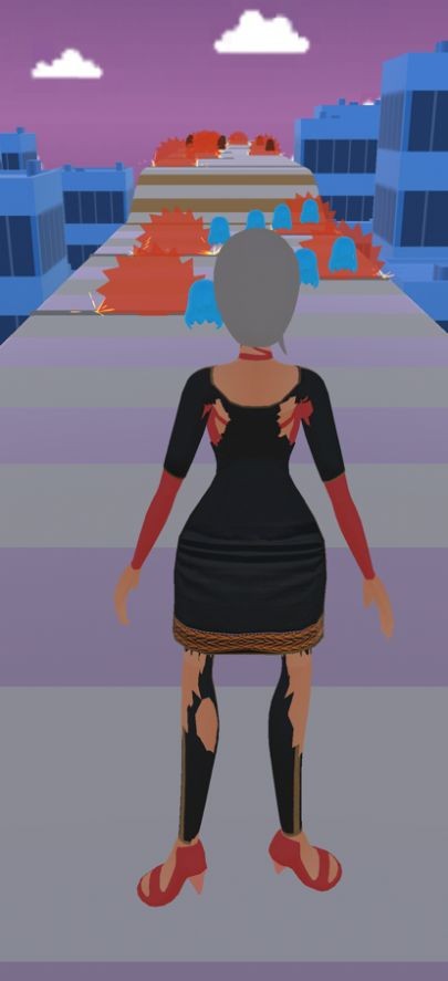 发高长高跟鞋挑战2