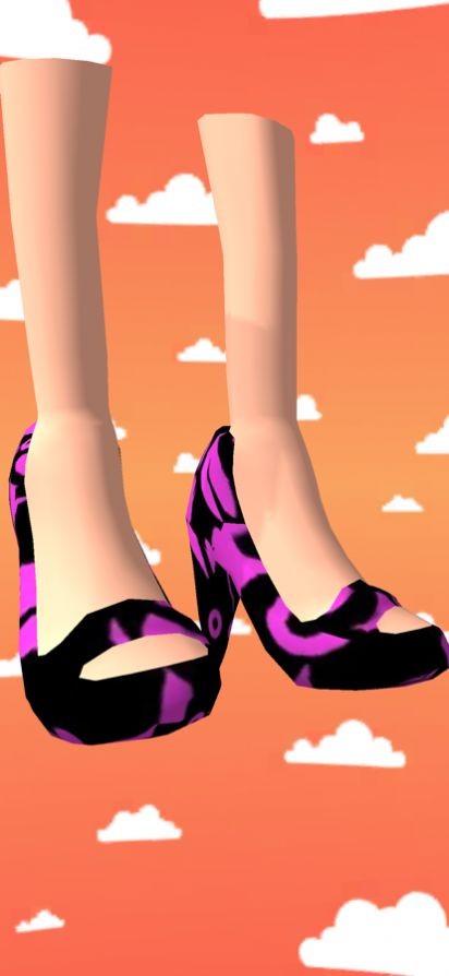 发高长高跟鞋挑战3