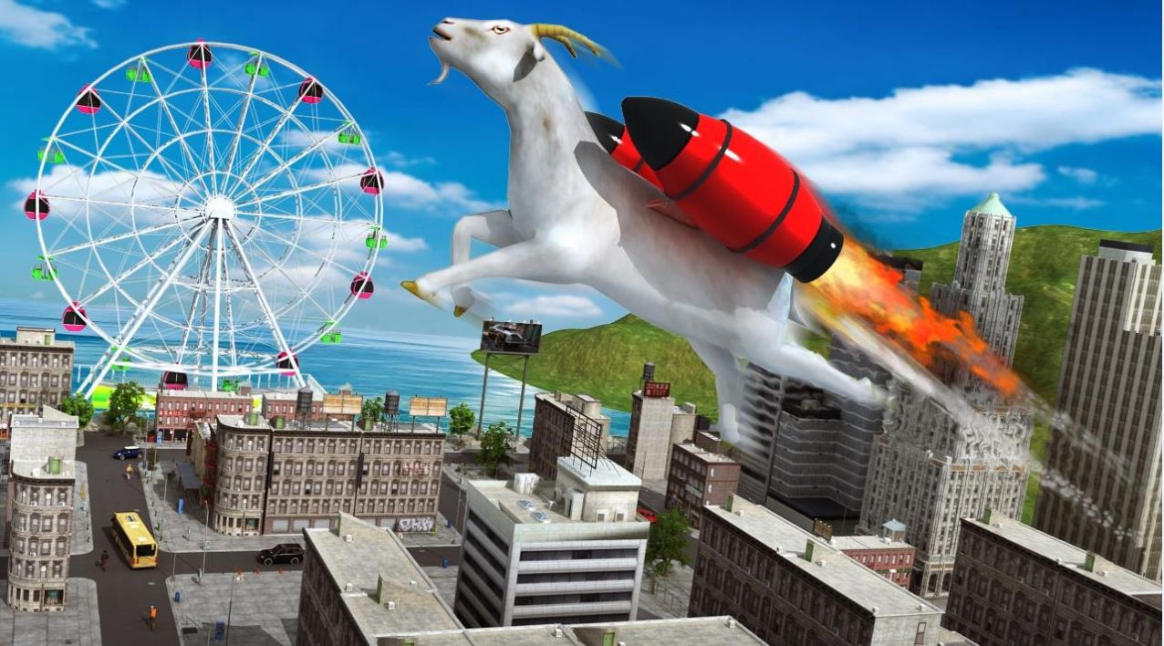 狂暴山羊城市大作战1