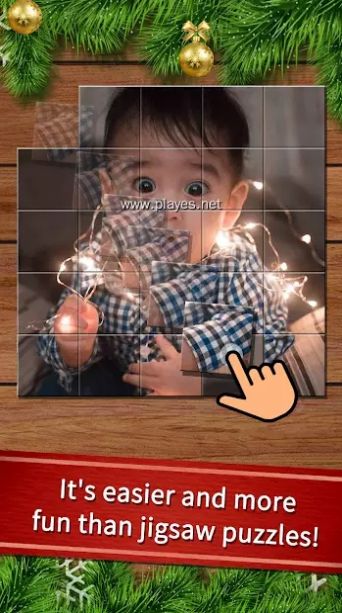 简单的圣诞节拼图2