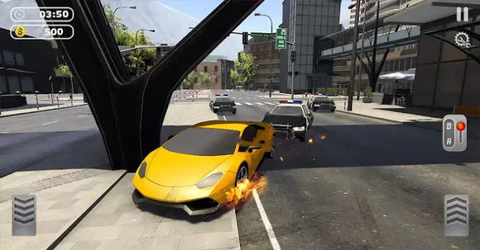 美国城市警车追逐 美国城市警车追逐