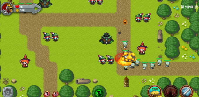 一个塔防0