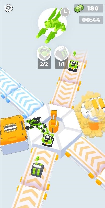 点击工厂机械臂3D2