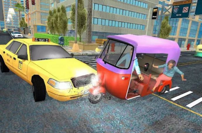 城市自动黄包车0