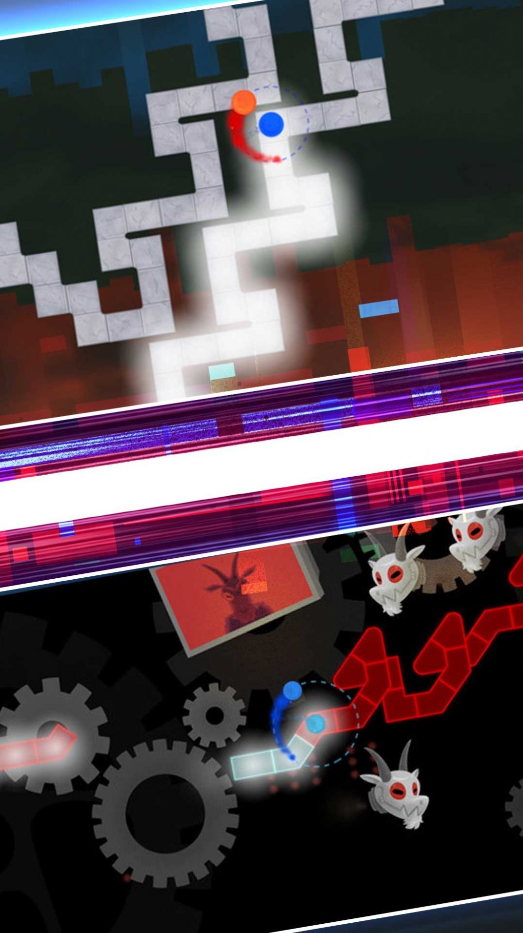 冰火世界红蓝闯关0