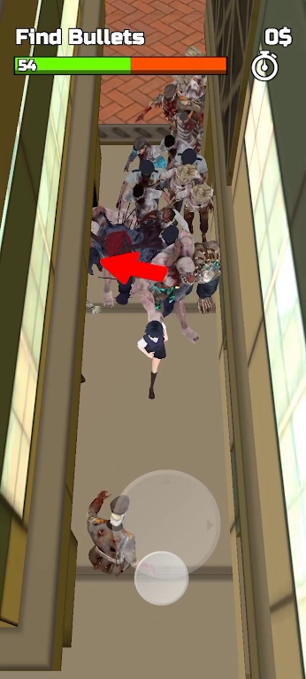 动漫女孩大战僵尸1