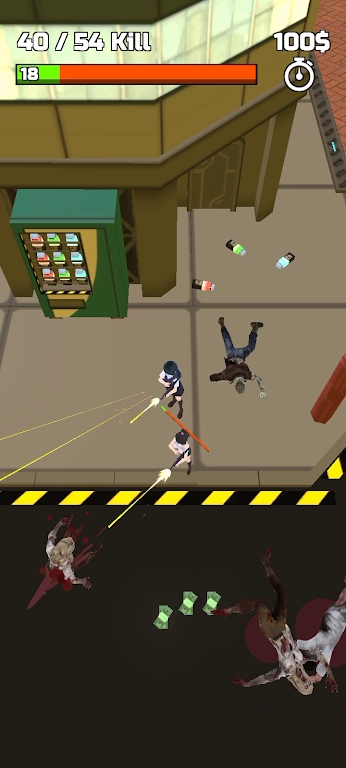 动漫女孩大战僵尸2