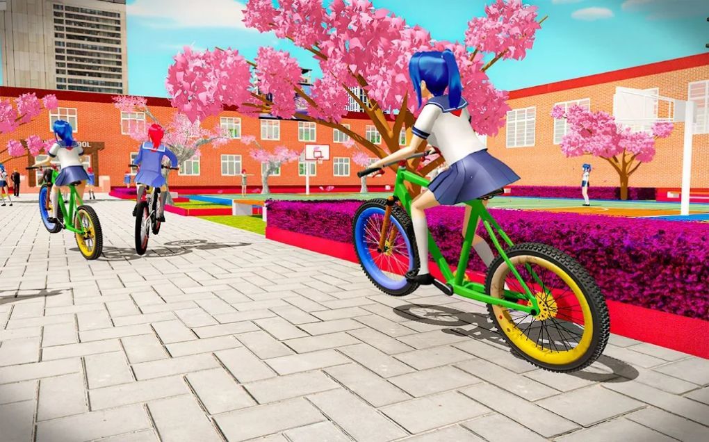 虚拟顽皮动漫女孩模拟0