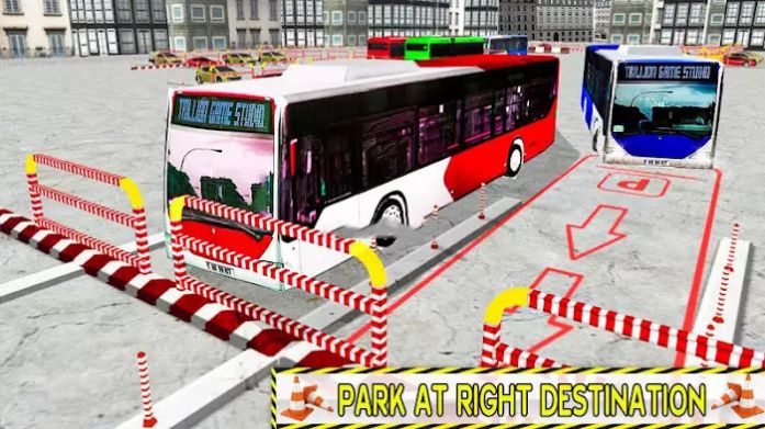反向巴士停车3D2