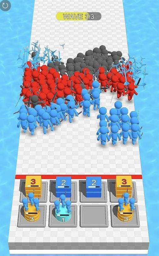蓝人防御战1