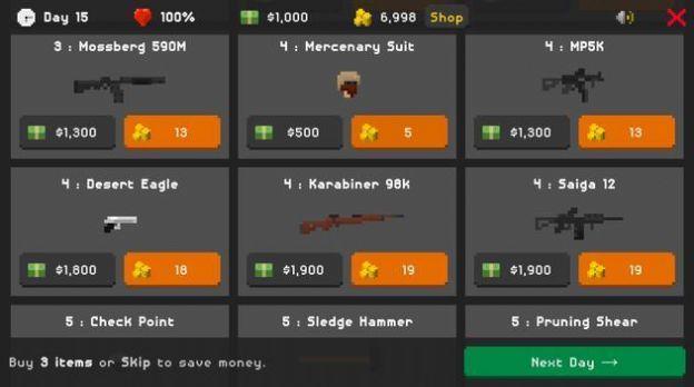 僵尸射击与防御1