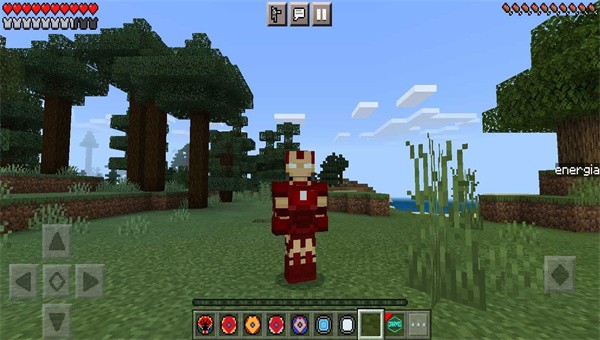 我的世界钢铁侠纳米战甲皮肤2