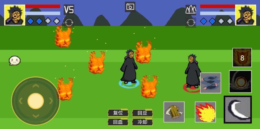 像素火影忍者游戏1