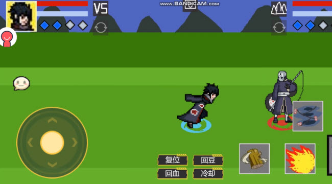 像素火影忍者游戏