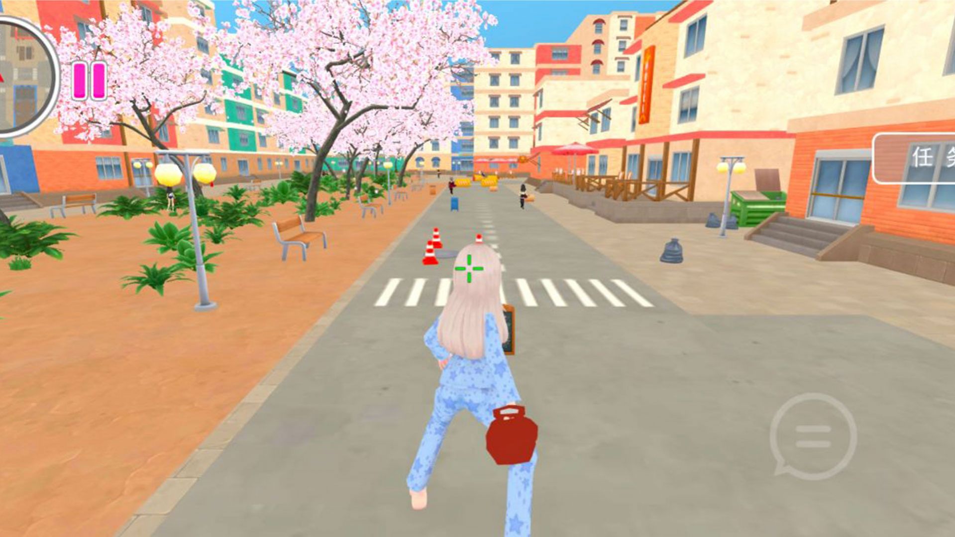 樱花世界少女战斗0