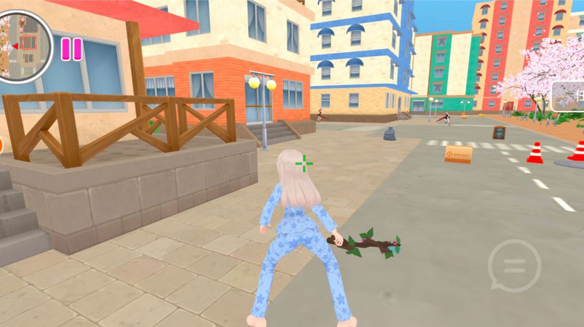 樱花世界少女战斗 樱花世界少女战斗