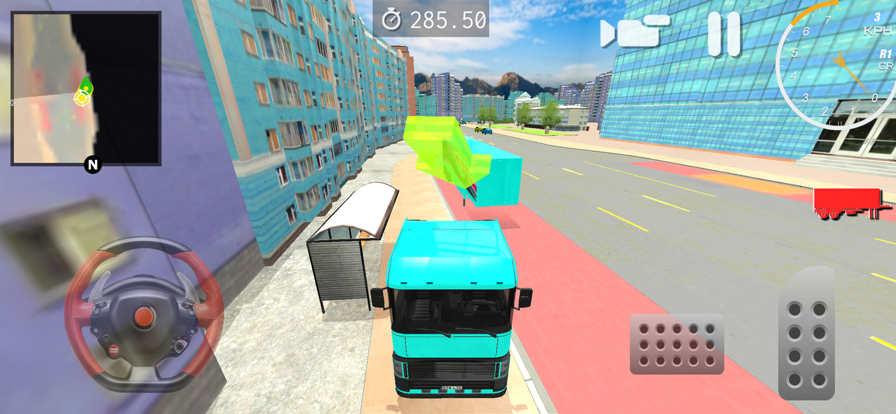 卡车驾驶汽车模拟器3D2