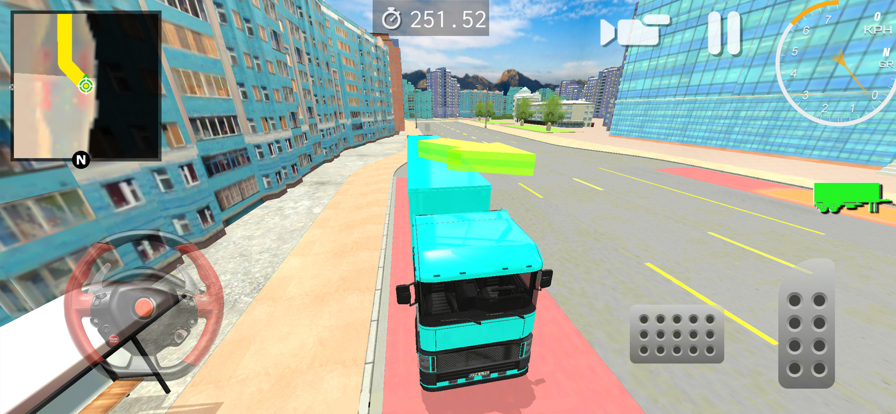 卡车驾驶汽车模拟器3D3