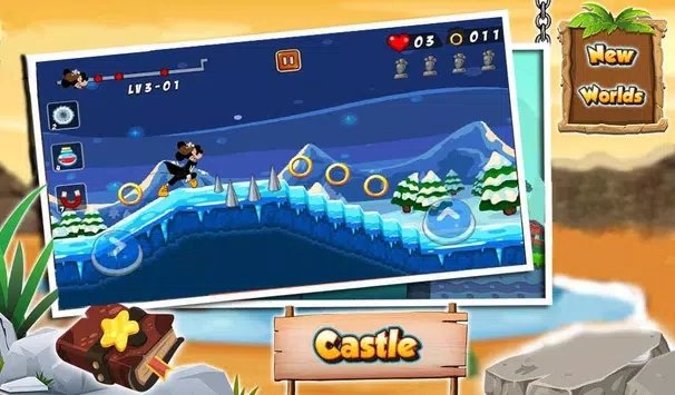 米奇老鼠跑酷大冒险2