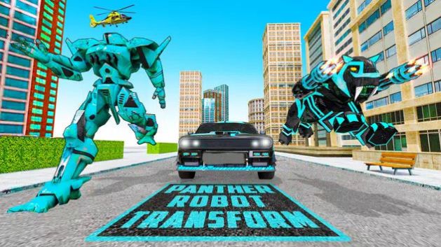 美洲豹机器人警车1