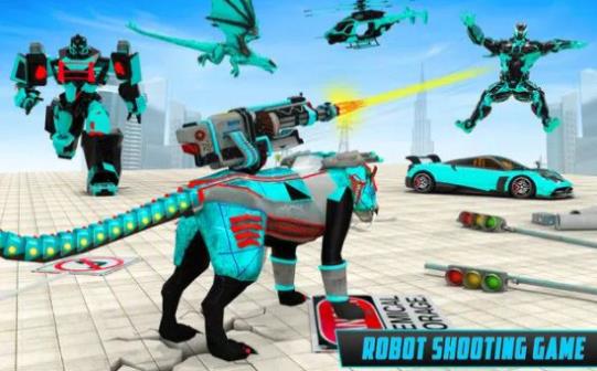 美洲豹机器人警车2