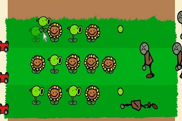 植物大战僵尸简陋版0