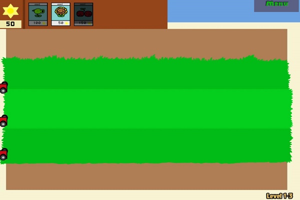 植物大战僵尸简陋版1