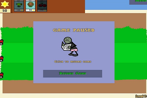 植物大战僵尸简陋版2