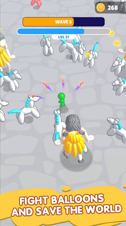 清除所有气球 清除所有气球