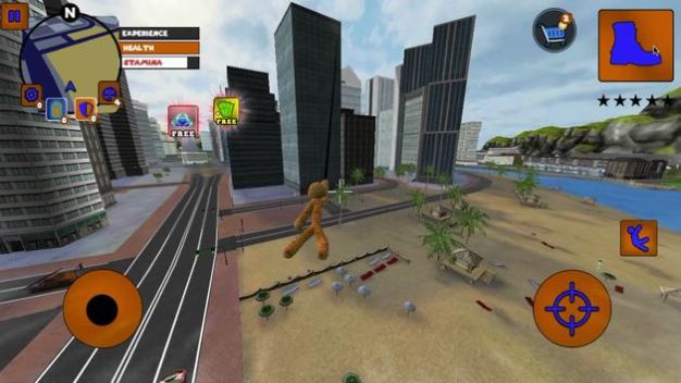 石头巨人火柴人绳索英雄0