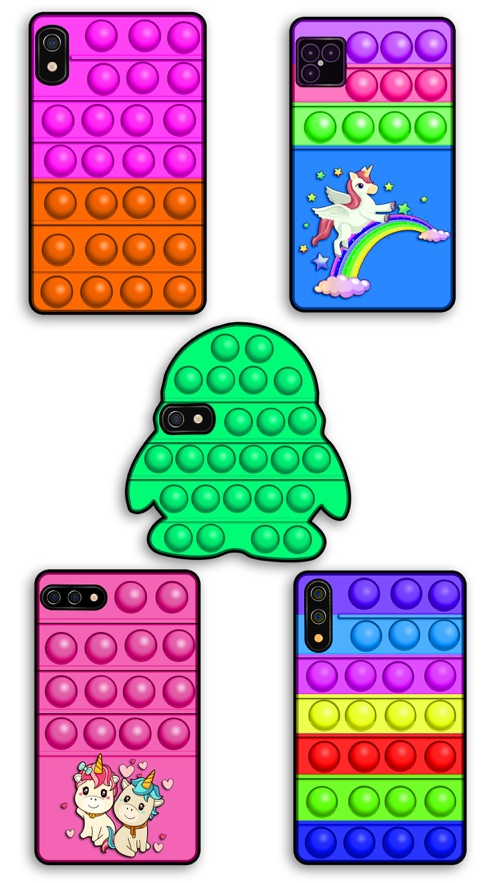 手机壳泡泡爆破