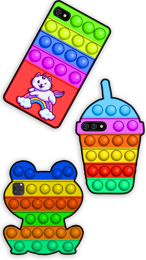 手机壳泡泡爆破