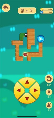 贪吃的苹果蛇加强版0