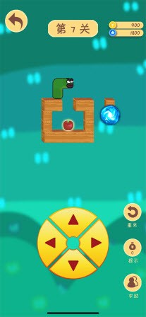 贪吃的苹果蛇加强版1