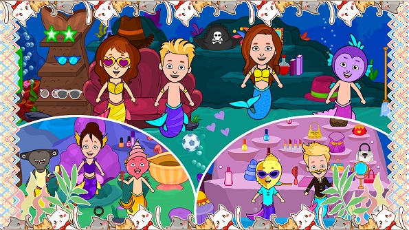 托卡城镇小人鱼2