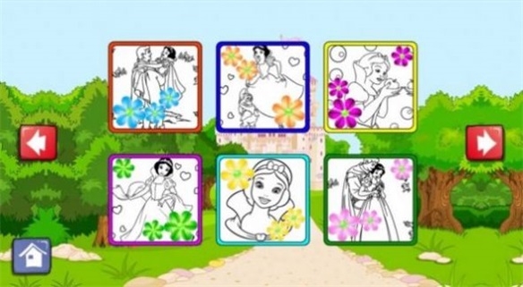 白雪公主儿童涂涂乐0