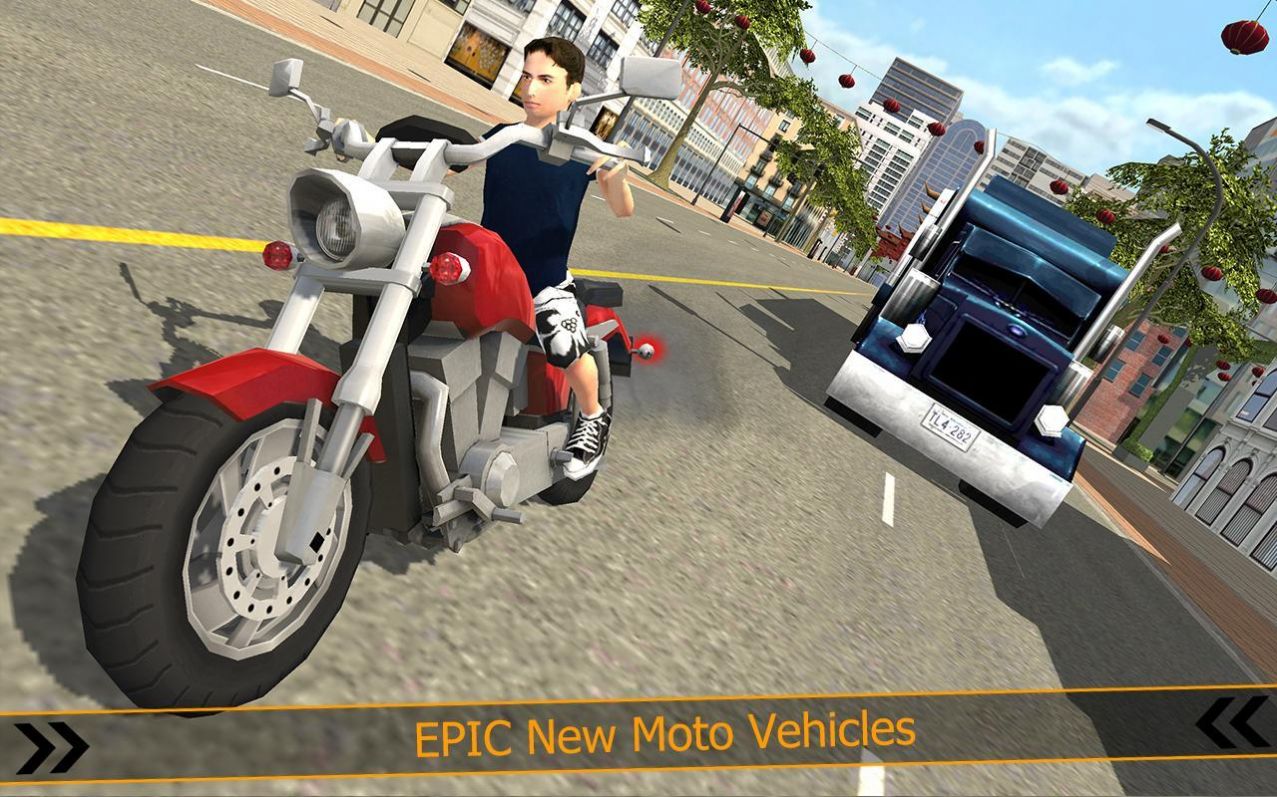 城市摩托驾驶模拟器2