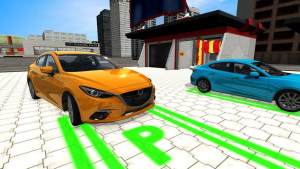 汽车服务站停车场2