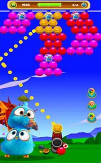 愤怒的小鸟泡泡射击1