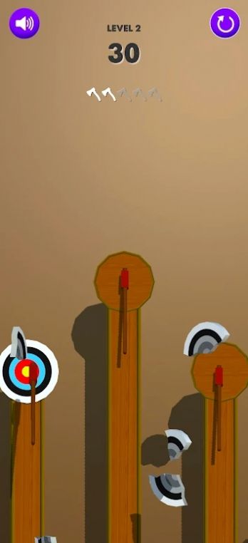 斧头目标命中3D2