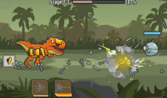 霸王龙vs机器人1