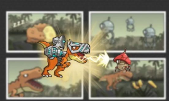 霸王龙vs机器人2