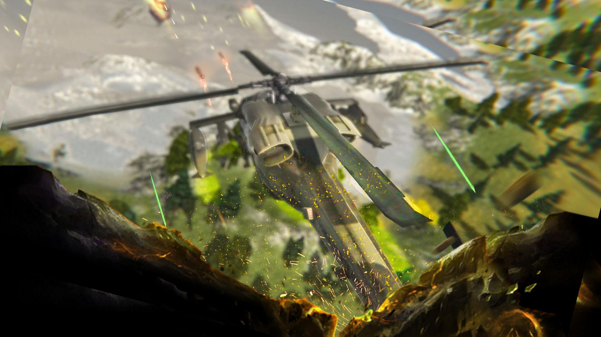 战争直升机射击0