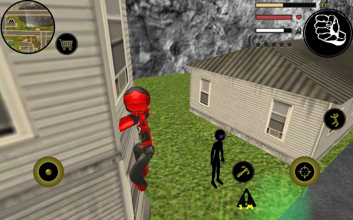 火柴人绳索英雄模拟器2中文版