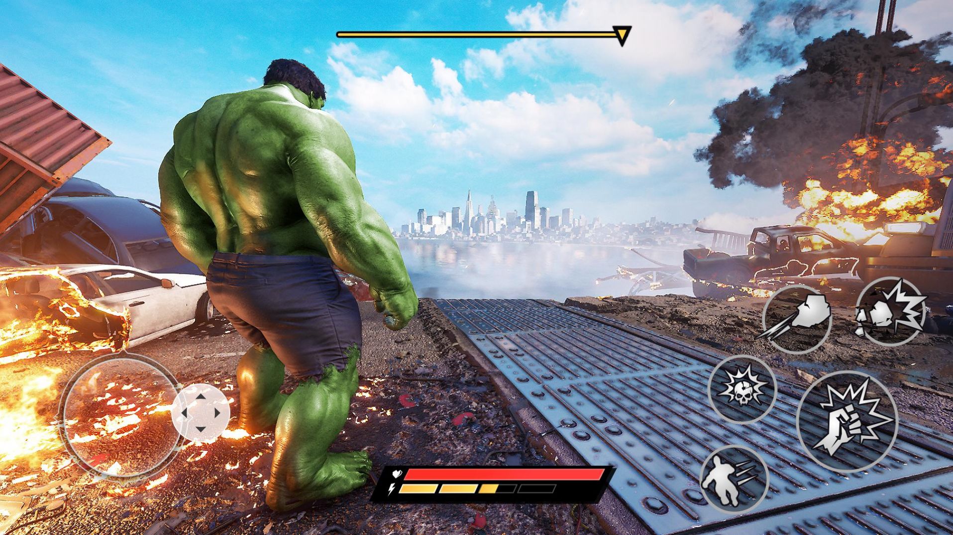 肌肉英雄破坏城市2