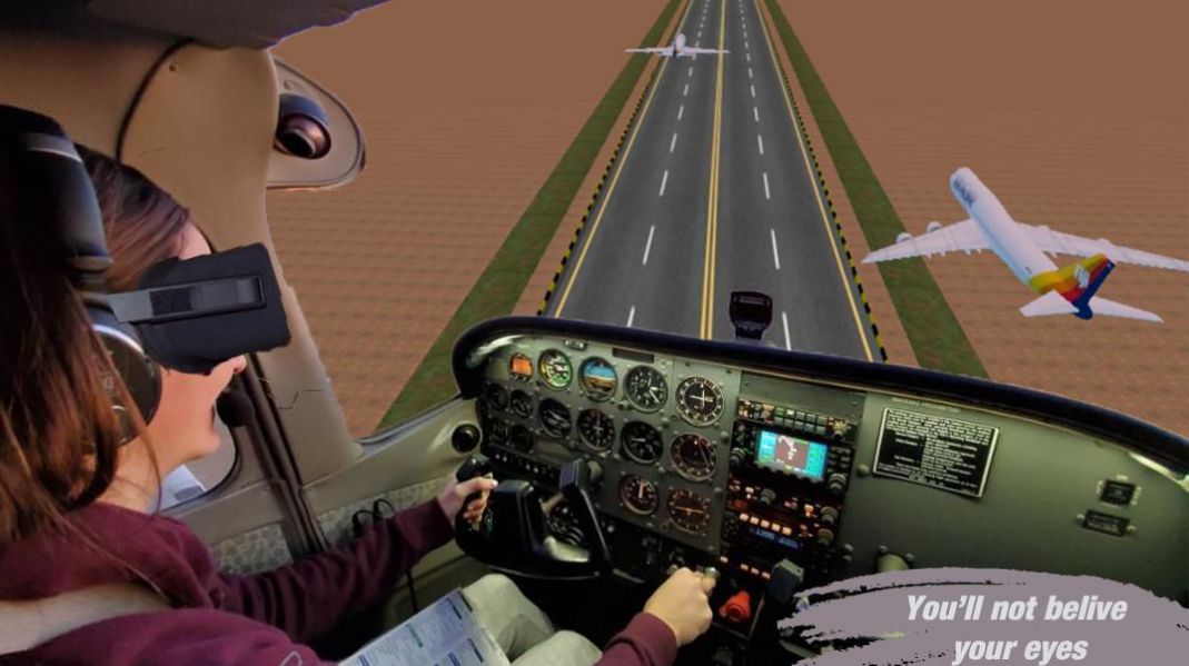 VR空客飞机驾驶模拟0