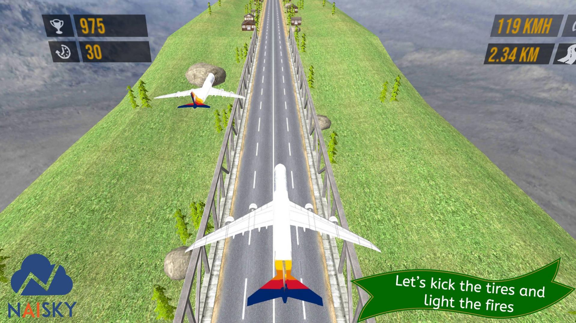 VR空客飞机驾驶模拟2