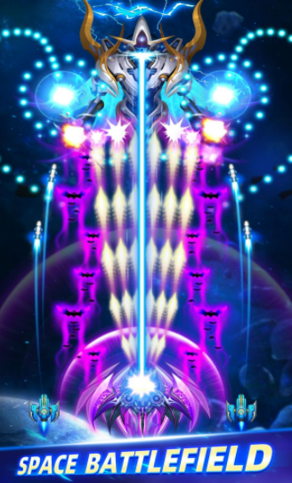 银河雷电突袭战机