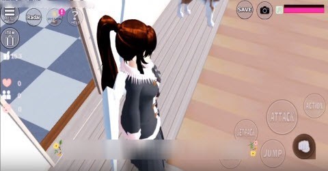 樱花校园模拟器白色旗袍 樱花校园模拟器白色旗袍